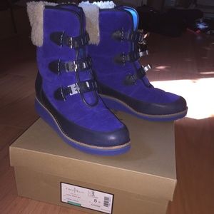 Cole Haan Waterproof Lania Suede Boot